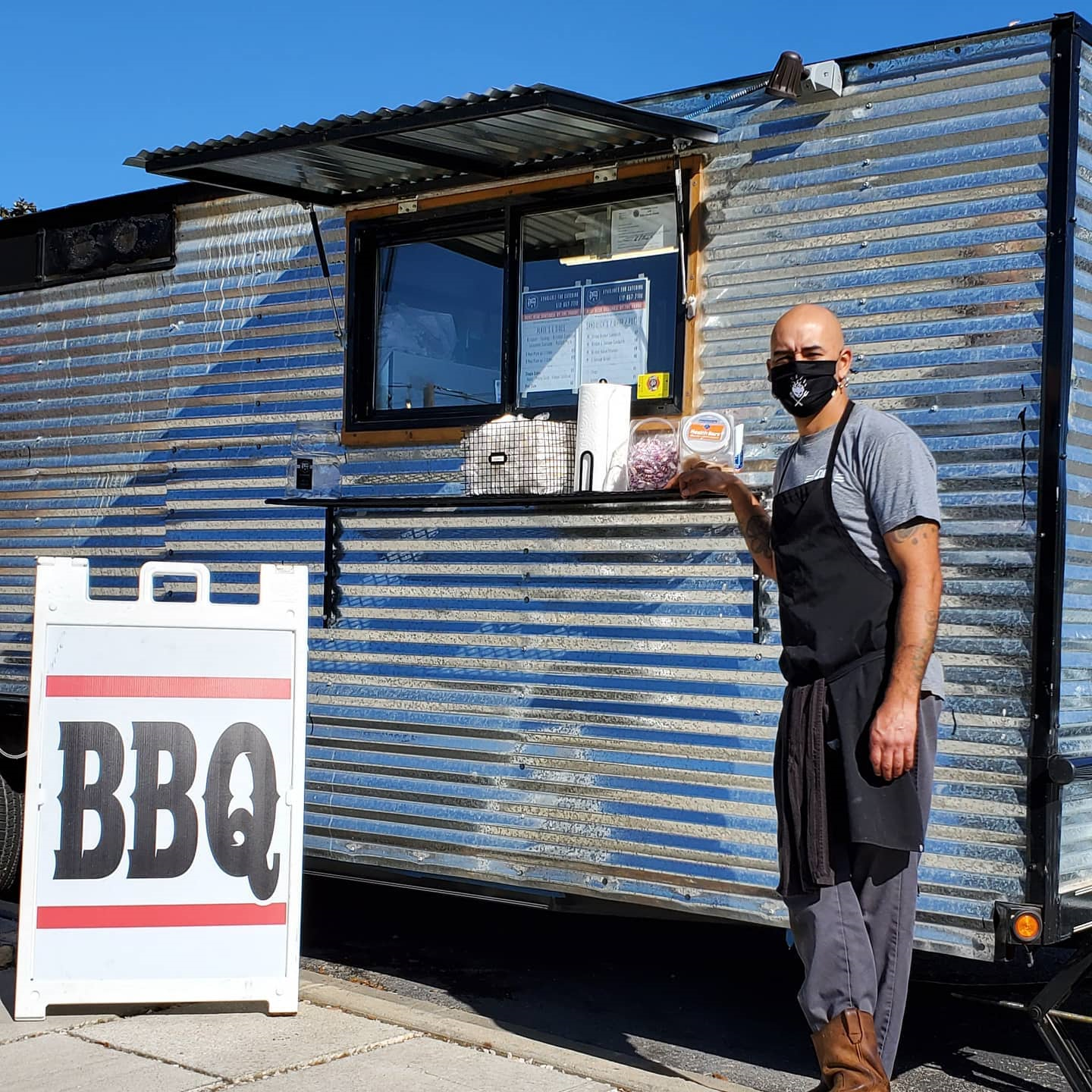 Pat's BBQ smoked brisket